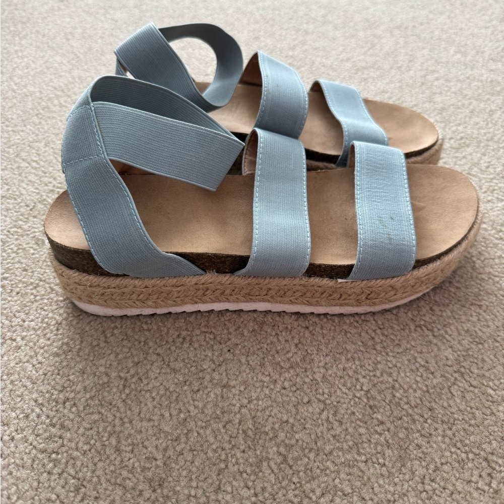 Blue Cross Sandals